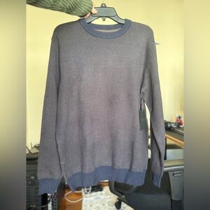 NWT Lachlan British Inspired men’s sweater / large / blue & brown